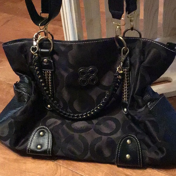 Beautiful black satchel bag - Picture 2 of 8